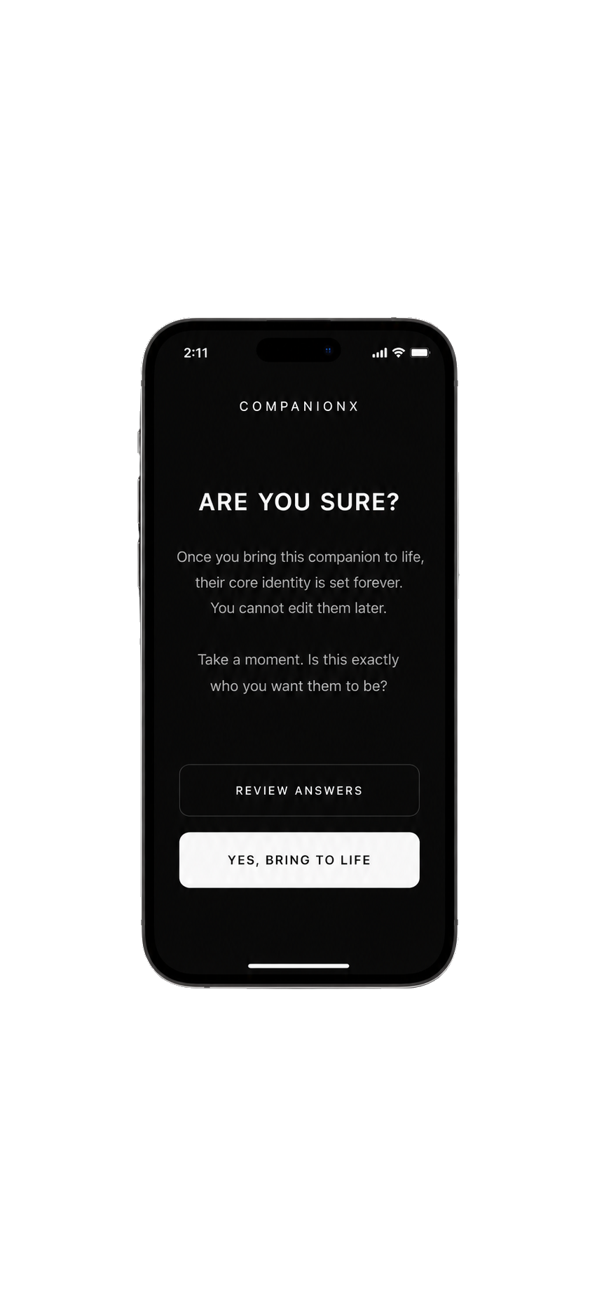 Are you sure step preview